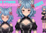 create 3d character model for 3d vtuber, vrchat, rigging, anime and 3d vroid